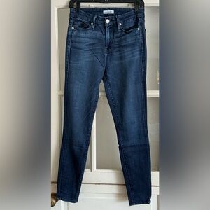 Good American “ Good Waist” classic Dark Blue Skinny Jeans so 2/26